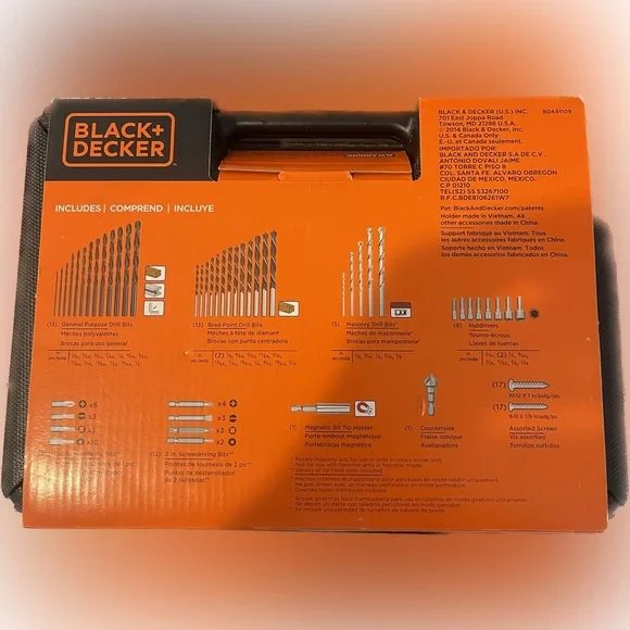 Black & Decker 109 piece Basic Project Set - Picture 2 of 2